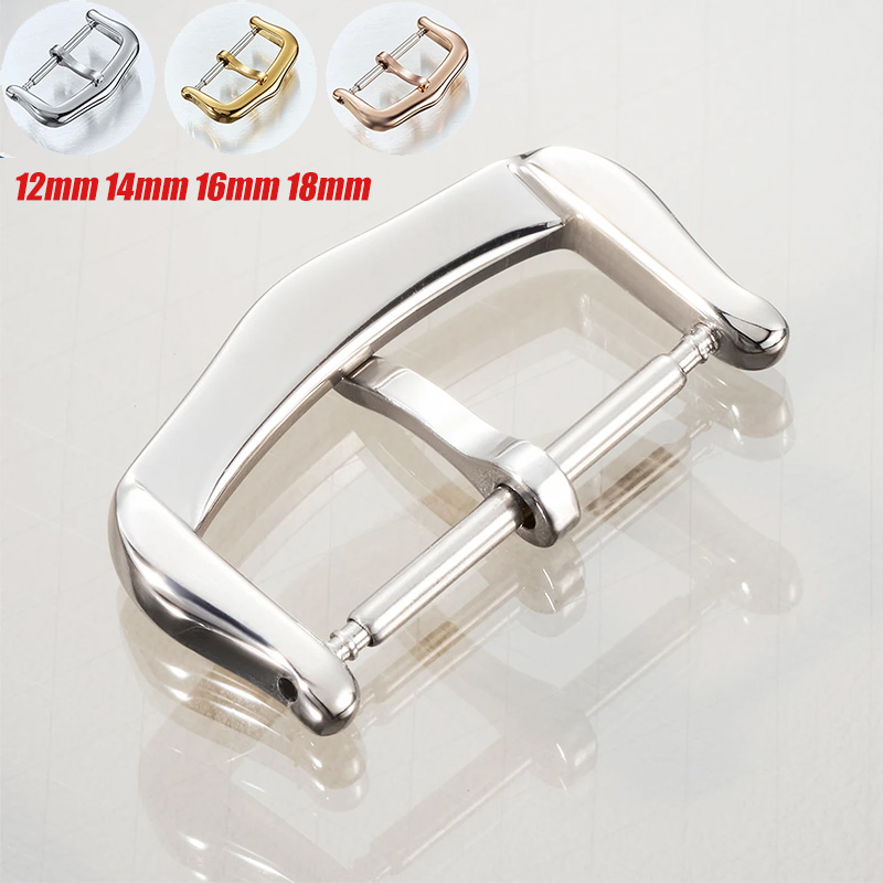 Luxury Watch Engraving - หัวเข็มขัดนาฬิกาสแตนเลส 316L ขนาด 12 มม. 14