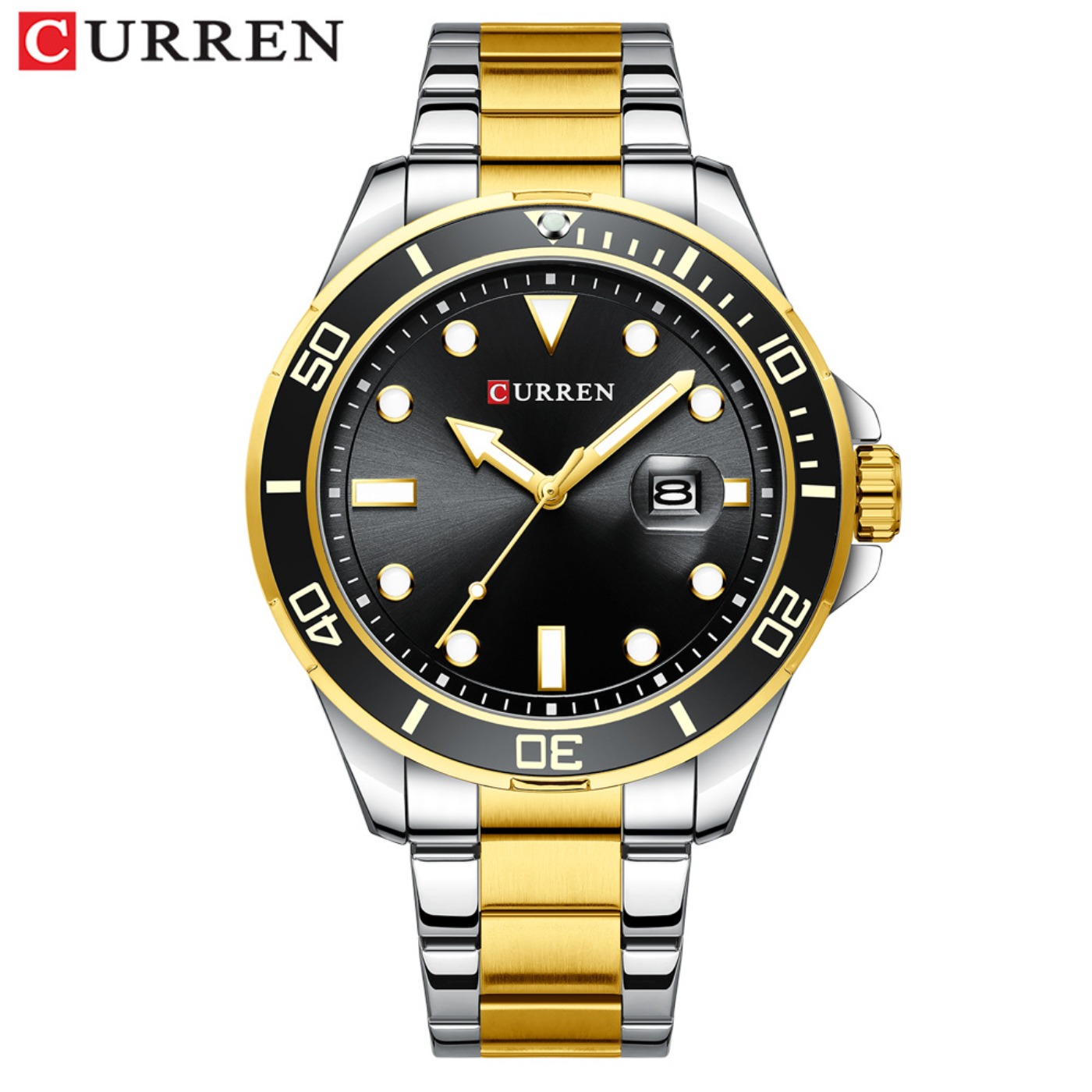 CURREN ซีรีส์น้ำเขียวกรีนวอเตอ - Luxury Watch Brands บทวิจารณ์และราคา