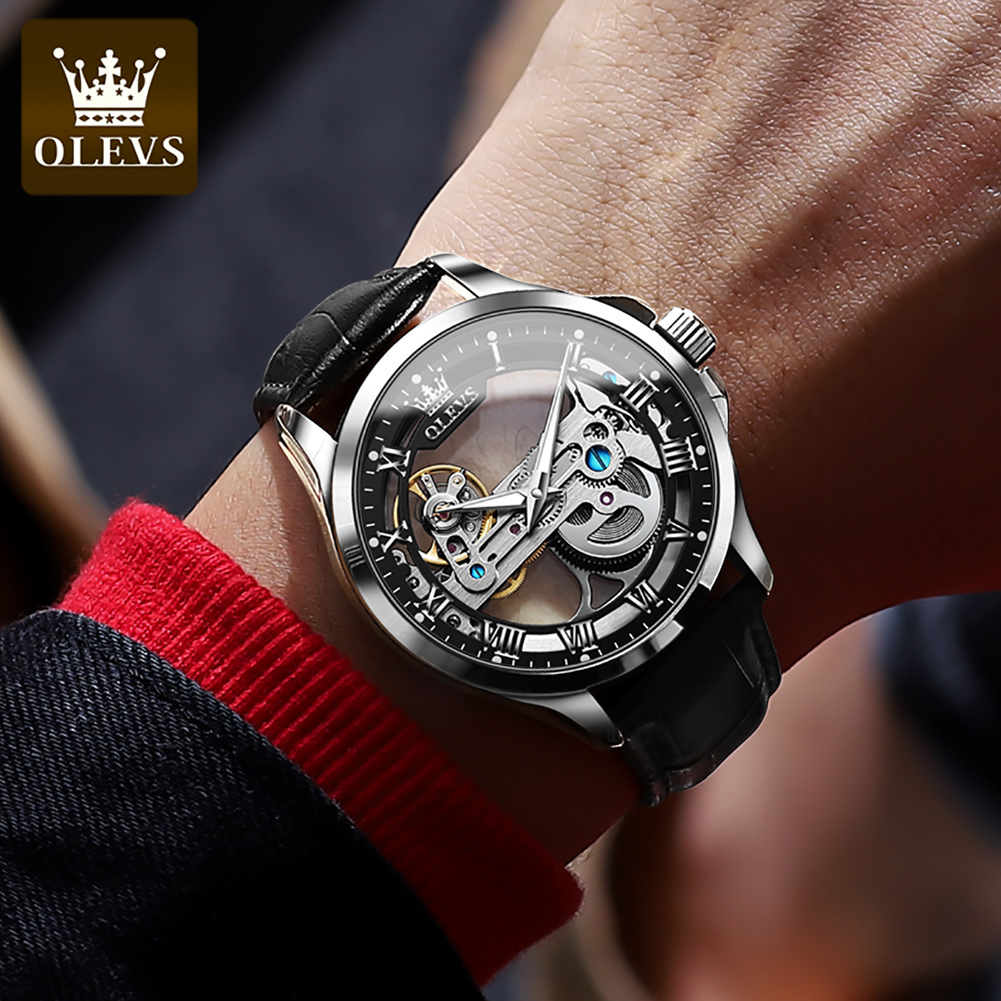 นาฬิกาคู่ OLEVS ของแท้ โครงสร้ - Luxury Watch Mockup บทวิจารณ์และราคา