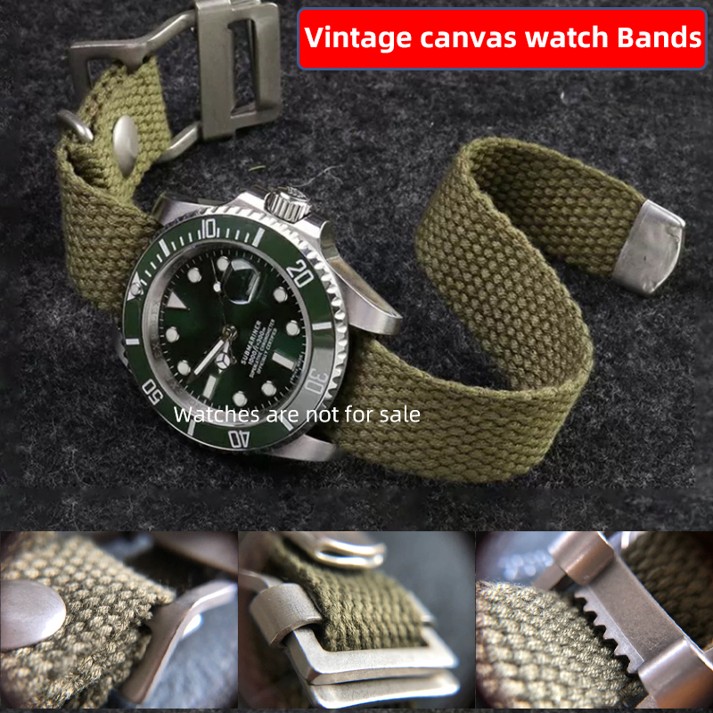 สายนาฬิกาผ้าไนลอนคุณภาพสูงขนาด - Luxury Watch Engraving บทวิจารณ์และราคา