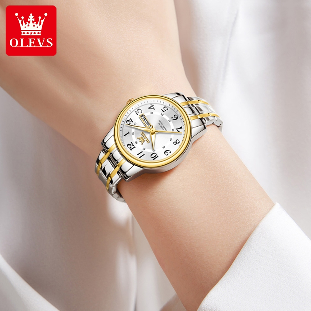 OLEVS 2891 แบรนด์หรูแฟชั่นผู้ห - Luxury Watch Cheap บทวิจารณ์และราคา