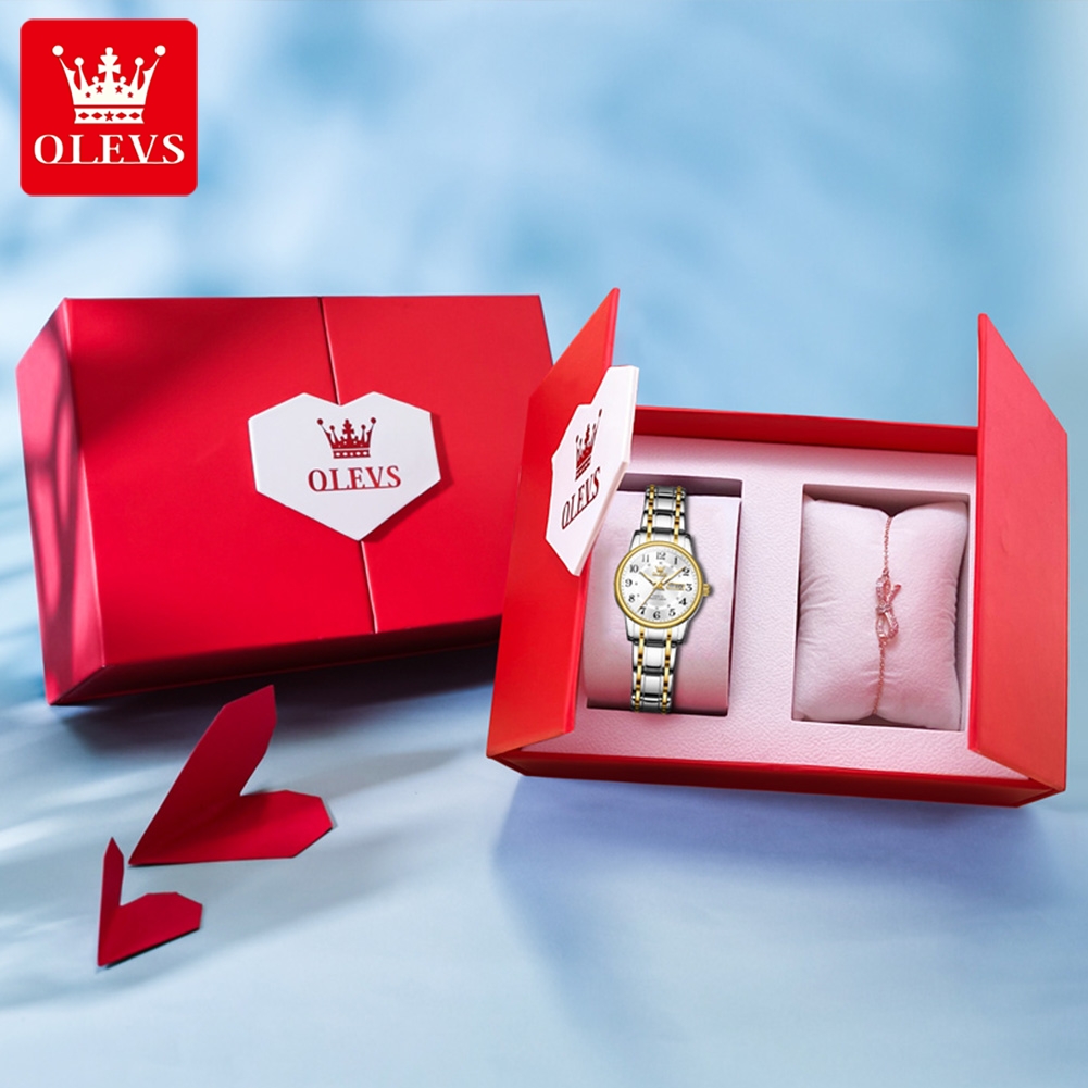 OLEVS 2891 แบรนด์หรูแฟชั่นผู้ห - Luxury Watch Cheap บทวิจารณ์และราคา