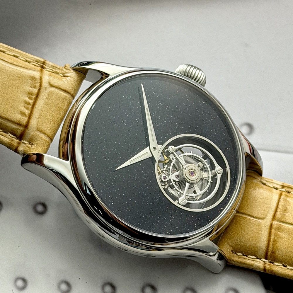เมอร์คูร์ 100% ทูร์บิญงนาฬิกาผ - Tourbillon Movement Watch บทวิจารณ์และราคา