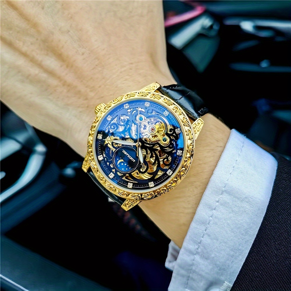 นาฬิกาจักรกลสำหรับผู้ชายระดับไ - Luxury Watch Engraving บทวิจารณ์และราคา