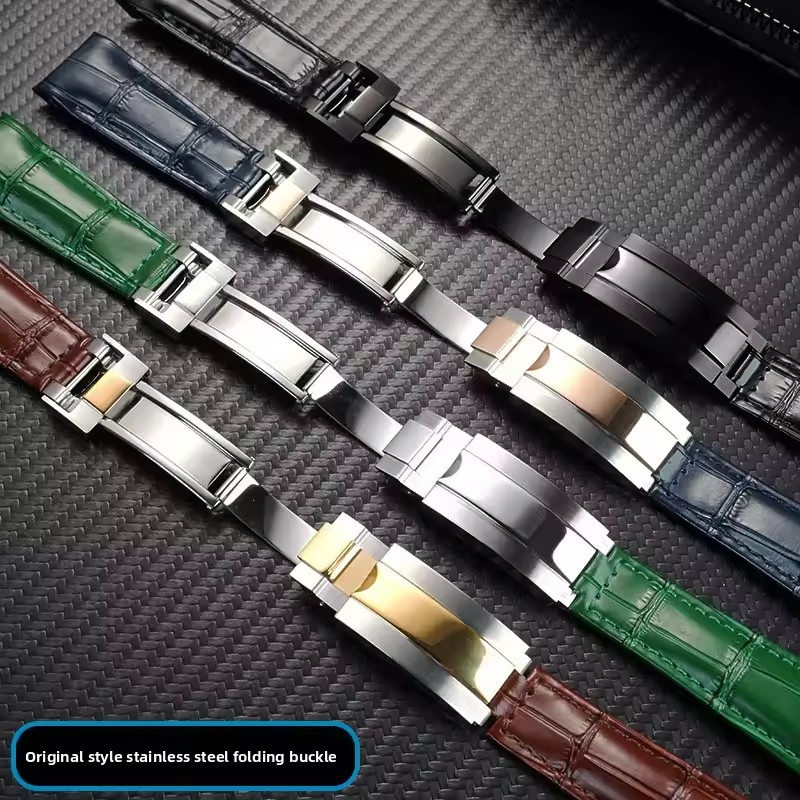 สายนาฬิกาหนังแท้สไตล์ดั้งเดิมส - Luxury Watch Class บทวิจารณ์และราคา
