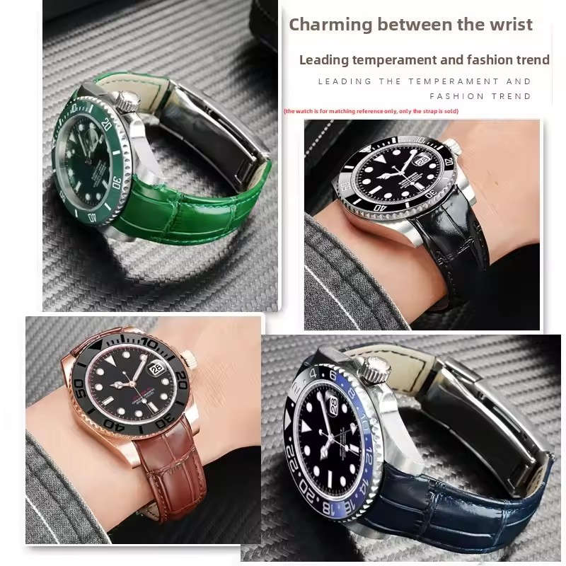 สายนาฬิกาหนังแท้สไตล์ดั้งเดิมส - Luxury Watch Class บทวิจารณ์และราคา