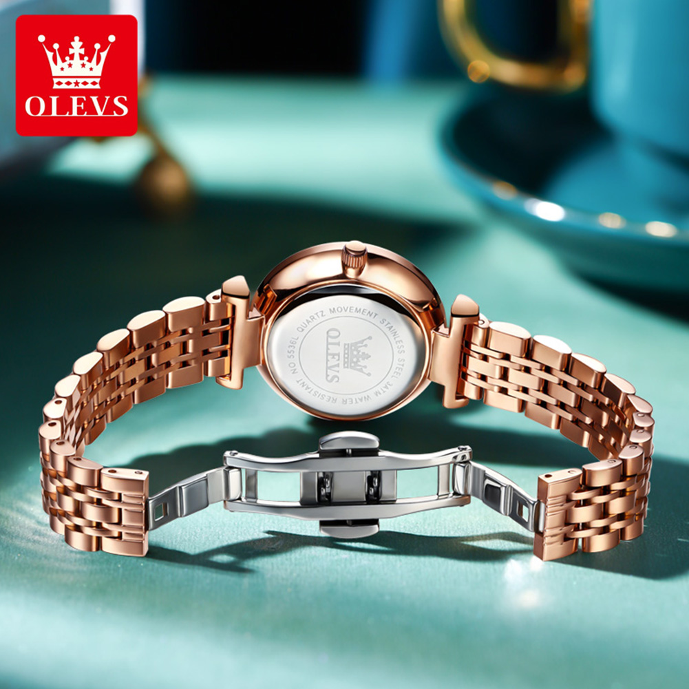 นาฬิกาข้อมือผู้หญิง OLEVS 5536 - Luxury Watch Brands บทวิจารณ์และราคา