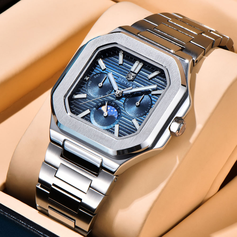 นาฬิกาข้อมือผู้ชาย BENYAR รุ่น - Luxury Watch Brands บทวิจารณ์และราคา
