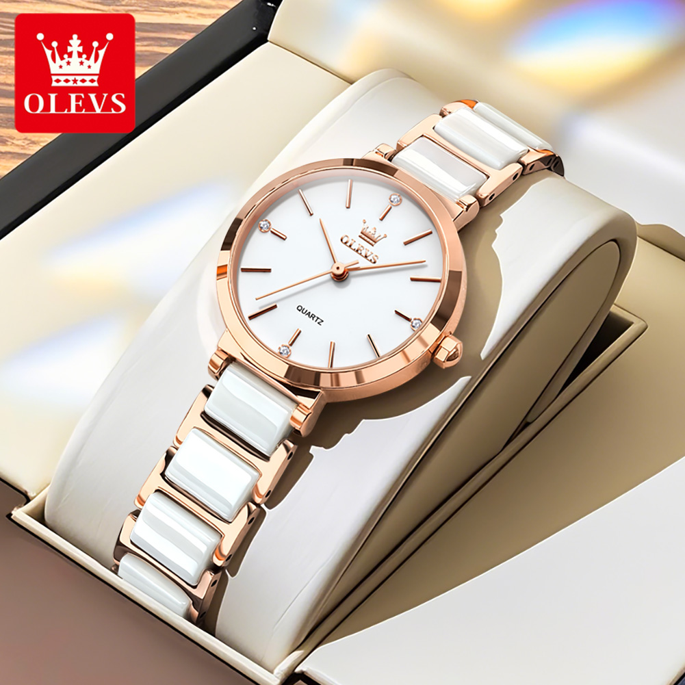 นาฬิกาข้อมือผู้หญิง OLEVS รุ่น - Luxury Watch Brands บทวิจารณ์และราคา