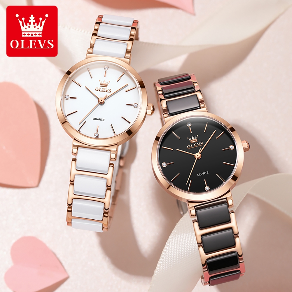 นาฬิกาข้อมือผู้หญิง OLEVS รุ่น - Luxury Watch Brands บทวิจารณ์และราคา