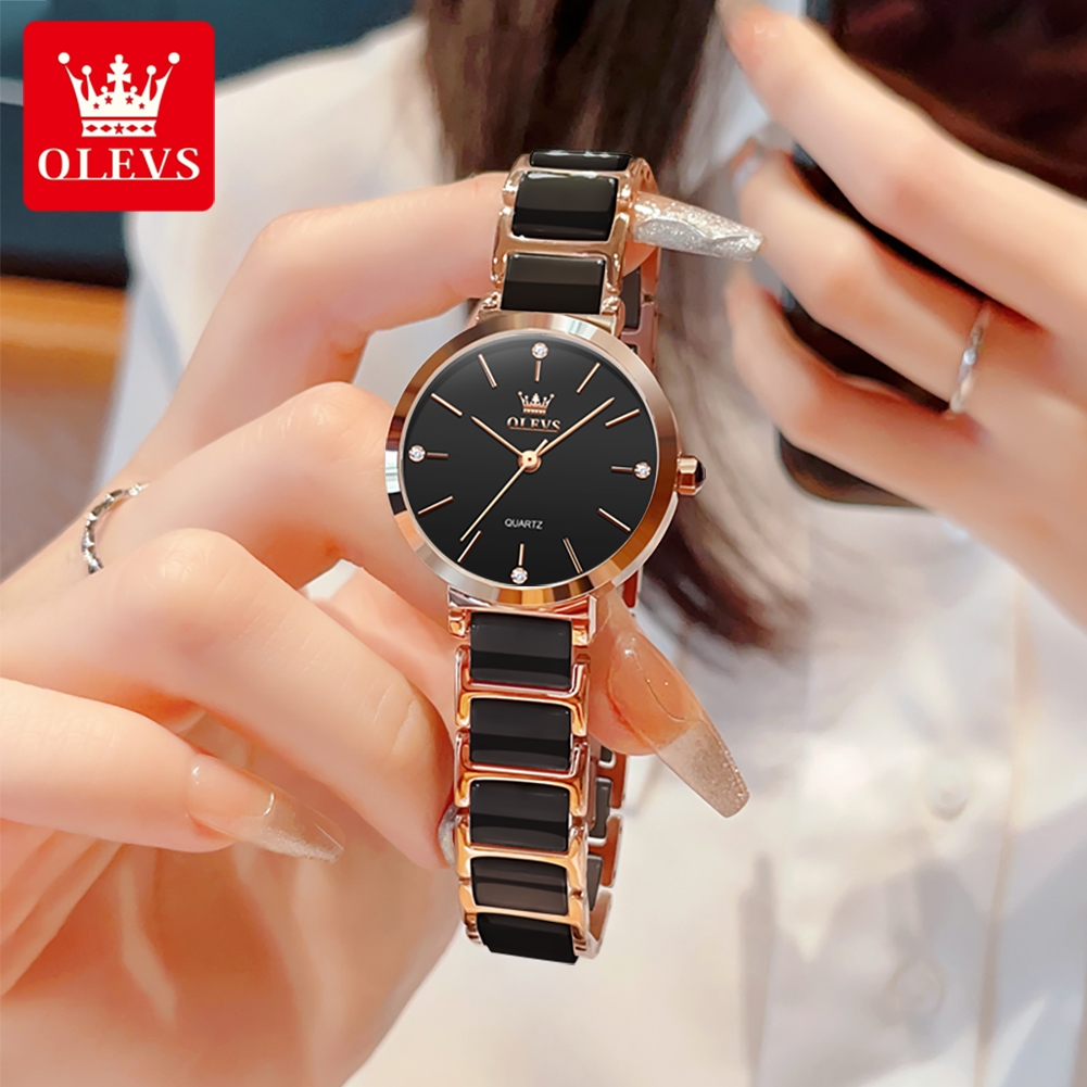 นาฬิกาข้อมือผู้หญิง OLEVS รุ่น - Luxury Watch Brands บทวิจารณ์และราคา