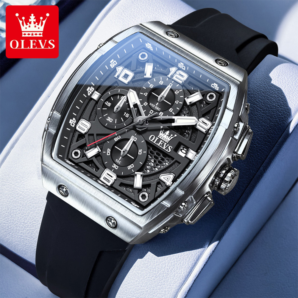OLEVS นาฬิกาผู้ชาย 2976 แฟชั่น - Luxury Watch Mockup บทวิจารณ์และราคา