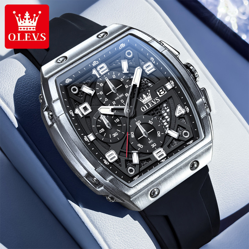 OLEVS นาฬิกาผู้ชาย 2976 แฟชั่น - Luxury Watch Mockup บทวิจารณ์และราคา