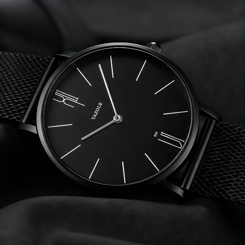 นาฬิกาข้อมือผู้ชายแฟชั่นเรียบง - Luxury Watch Mockup บทวิจารณ์และราคา
