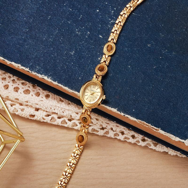 นาฬิกาข้อมือหินตาเสือสไตล์เรโท - Luxury Watch Group บทวิจารณ์และราคา