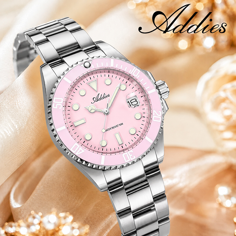 ADDIES 36 มม.50 M กันน้ำนาฬิกา - Luxury Watch Brands บทวิจารณ์และราคา