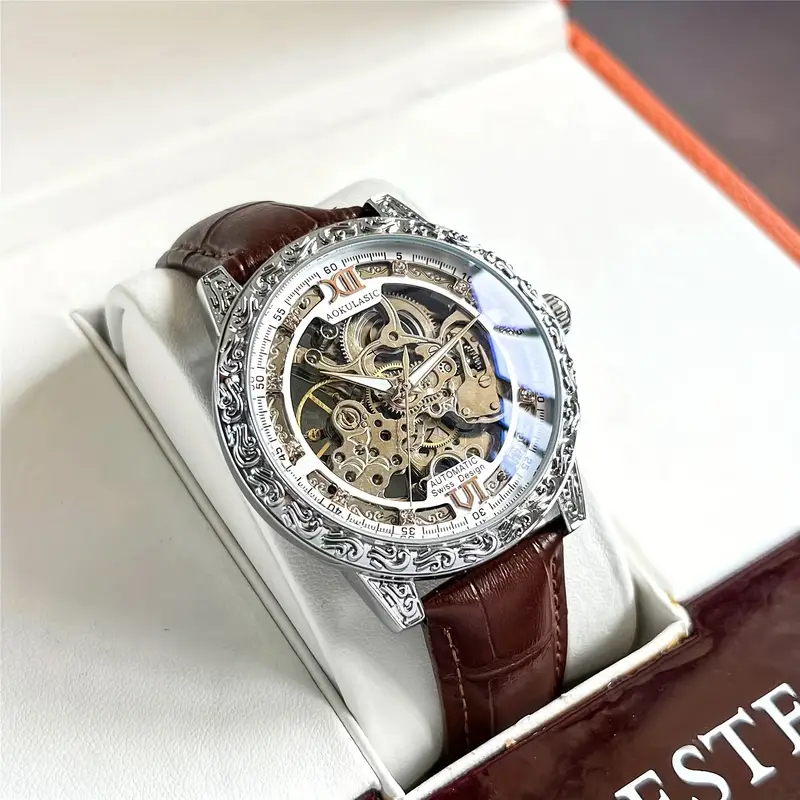 นาฬิกาจักรกลอัตโนมัติแบบกลวงน้ - Luxury Watch Korea บทวิจารณ์และราคา