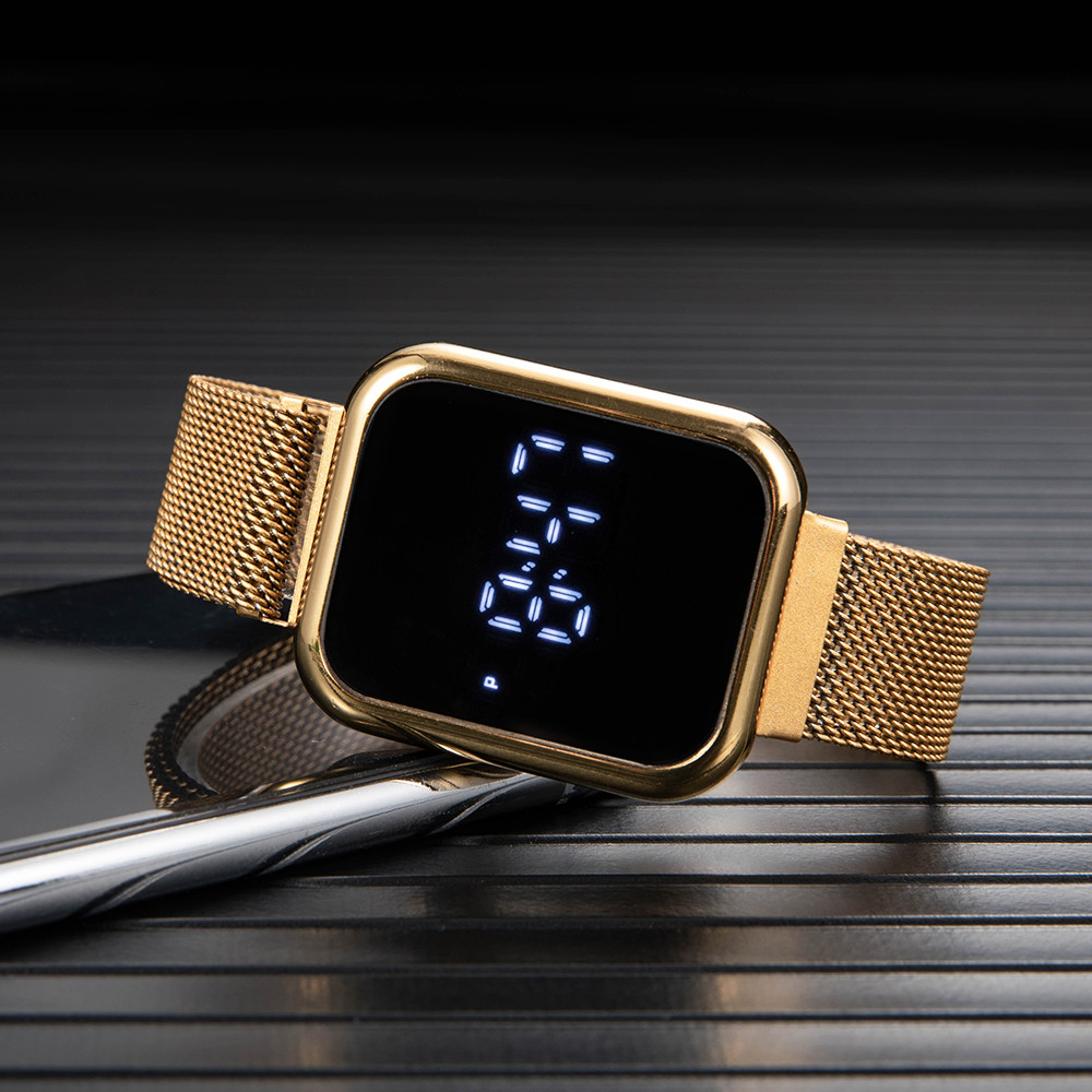 นาฬิกาข้อมือดิจิตอลทรงสี่เหลี่ - Luxury Watch Wallpaper บทวิจารณ์และราคา