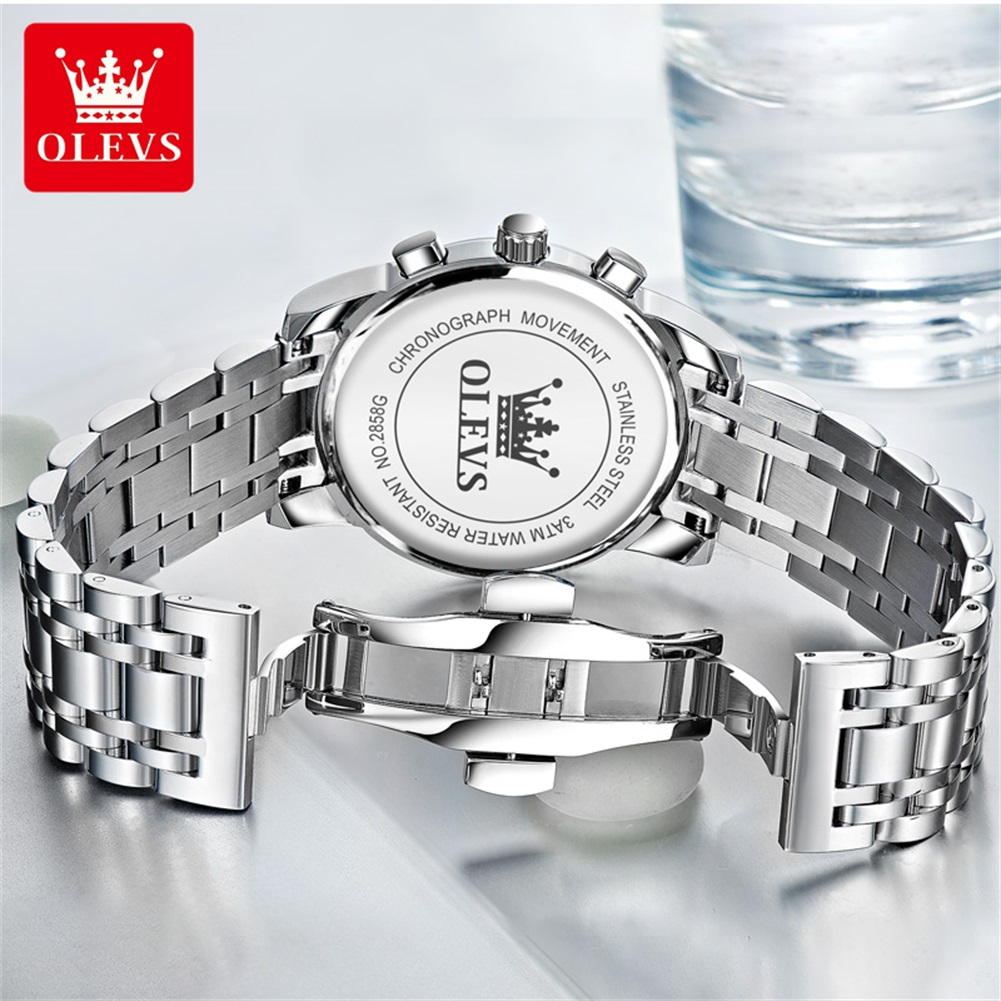 OLEVS นาฬิกาผู้ชายยอดนิยมสแตนเ - Luxury Watch Brands บทวิจารณ์และราคา