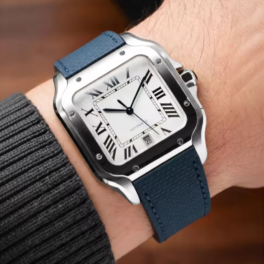 สายนาฬิกาสำหรับ Cartier Santos - Cartier Watch Santos บทวิจารณ์และราคา