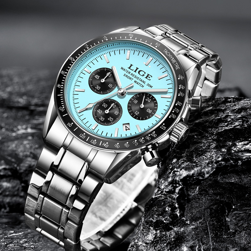 LIGE แบรนด์ชั้นนำหรูหรานาฬิกาผ - Luxury Watch Mockup บทวิจารณ์และราคา