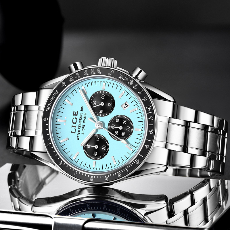 LIGE แบรนด์ชั้นนำหรูหรานาฬิกาผ - Luxury Watch Mockup บทวิจารณ์และราคา