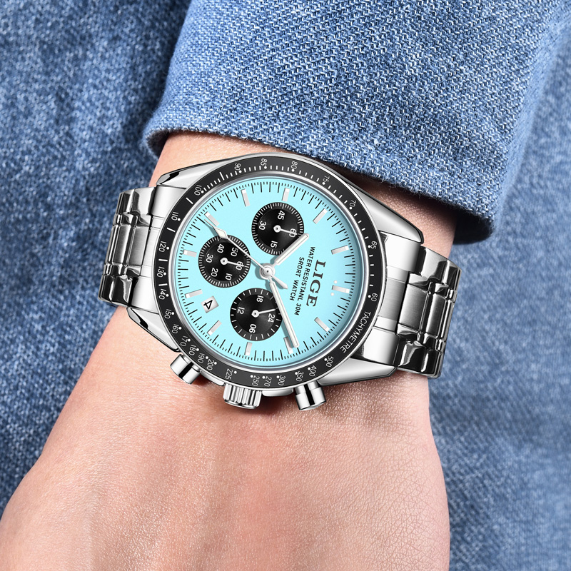 LIGE แบรนด์ชั้นนำหรูหรานาฬิกาผ - Luxury Watch Mockup บทวิจารณ์และราคา