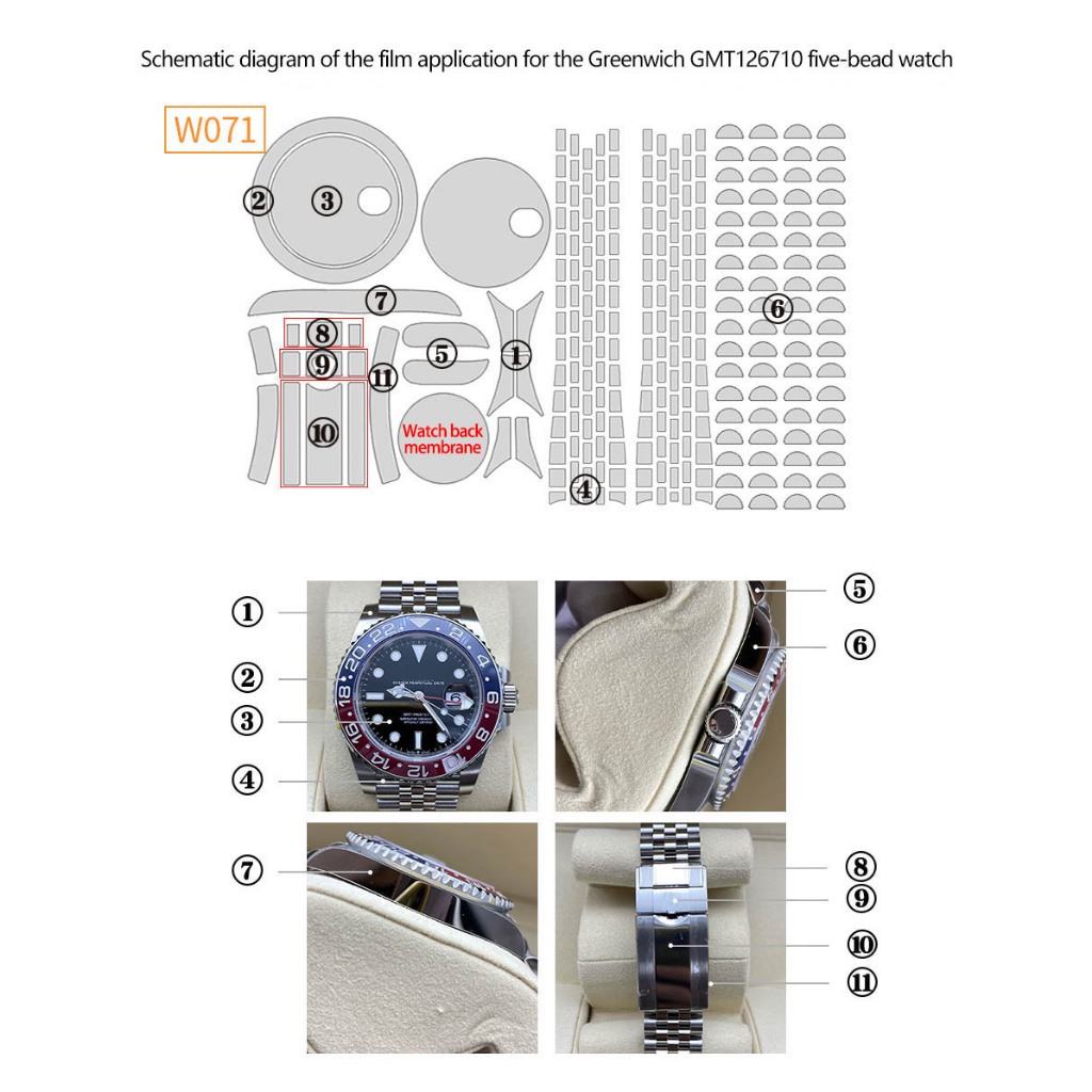 ฟิล์มป้องกันนาฬิกาสำหรับ Rolex - Luxury Watch Cheap บทวิจารณ์และราคา