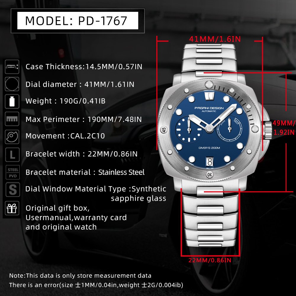 PAGANI DESIGN แบรนด์ชั้นนำผู้ช - Luxury Watch Brands บทวิจารณ์และราคา