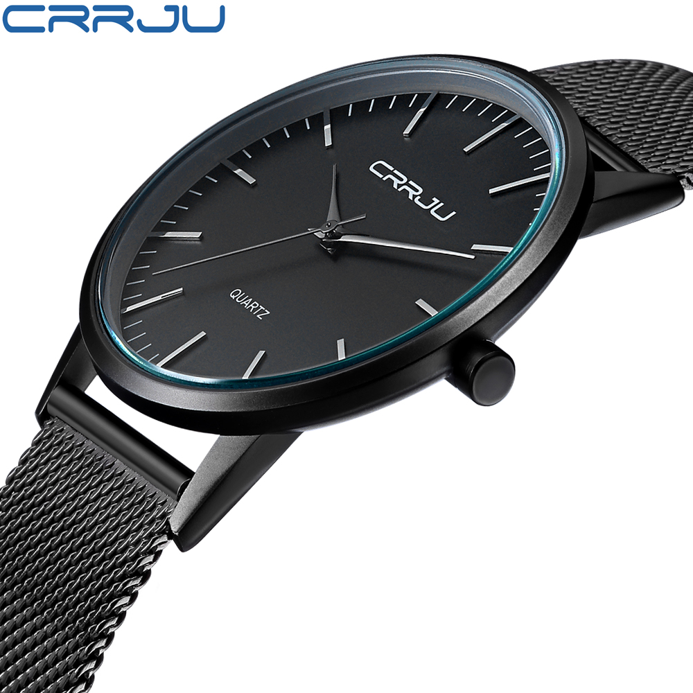 CRRJU นาฬิกายอดนิยมผู้ชายแบรนด - Luxury Watch Mockup บทวิจารณ์และราคา