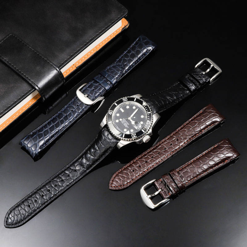 สายนาฬิกาหนังจระเข้โค้ง 20 มม. - Luxury Watch Class บทวิจารณ์และราคา