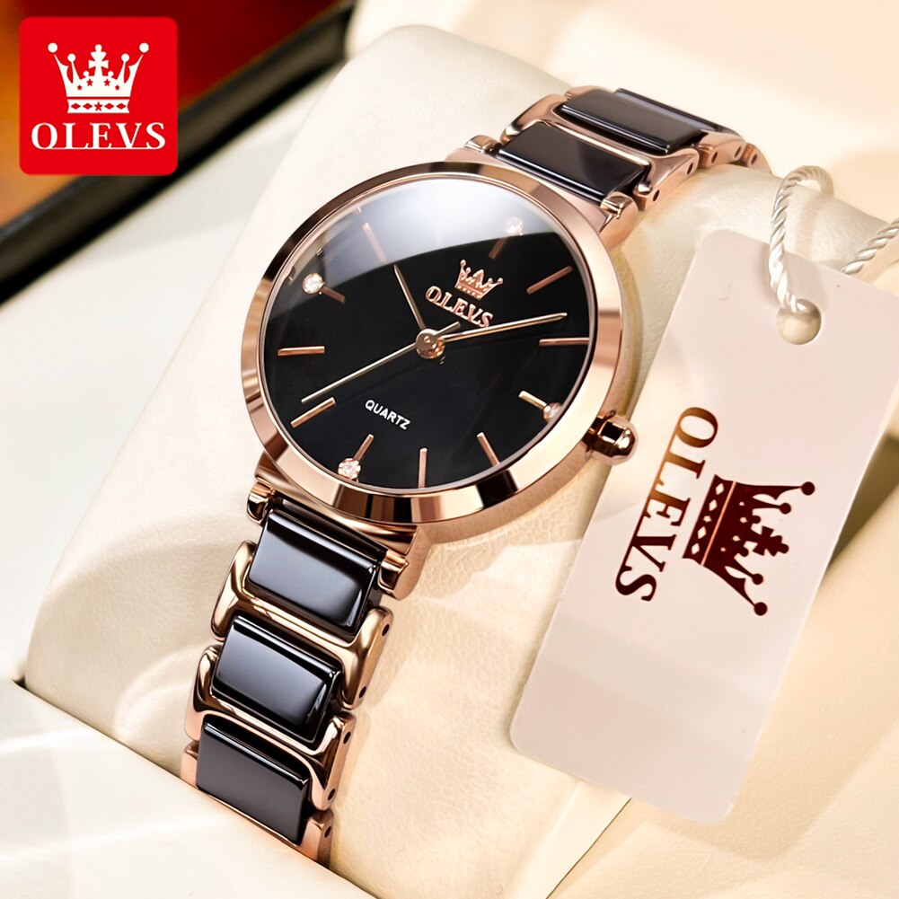 OLEVS นาฬิกาผู้หญิงแฟชั่น relo - Luxury Watch Cheap บทวิจารณ์และราคา