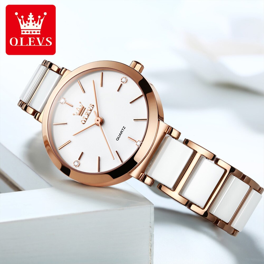 OLEVS นาฬิกาผู้หญิงแฟชั่น relo - Luxury Watch Cheap บทวิจารณ์และราคา