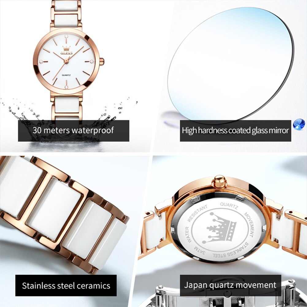 OLEVS นาฬิกาผู้หญิงแฟชั่น relo - Luxury Watch Cheap บทวิจารณ์และราคา